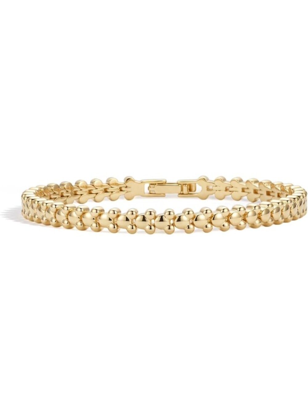 14K Gold Filled Mouse Tennis Bracelet for Women - Elegant, Stylish, Gift-Ready